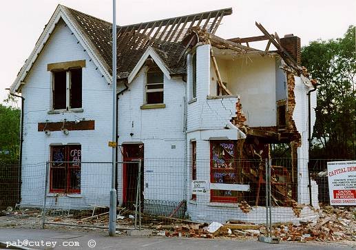 BJ's being demolished